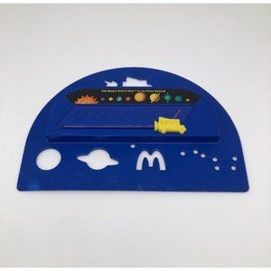 1994 McDonald's Magic School Bus Space Tracer 6" Long, Protractor Toy #2